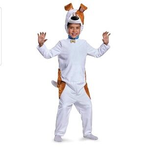 Max From Secret Life of Pets Dog Puppy Costume Dress Up Halloween Size S 4/6